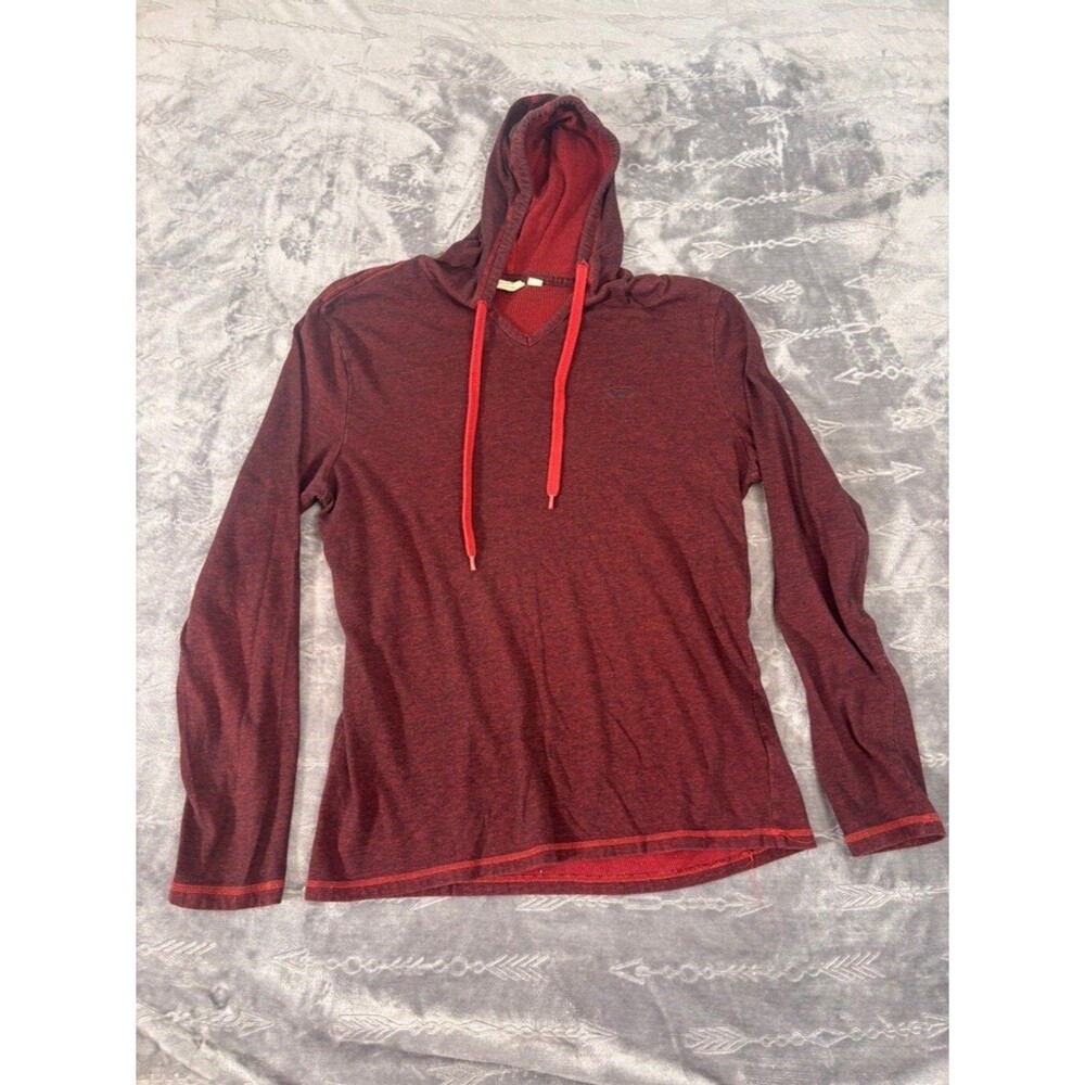 Vans Pullover Hoodie Men's M Red